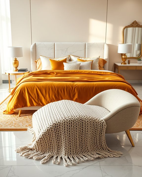 luxurious textile layering techniques