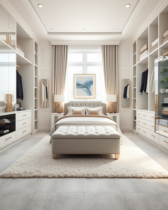luxury custom closet organization