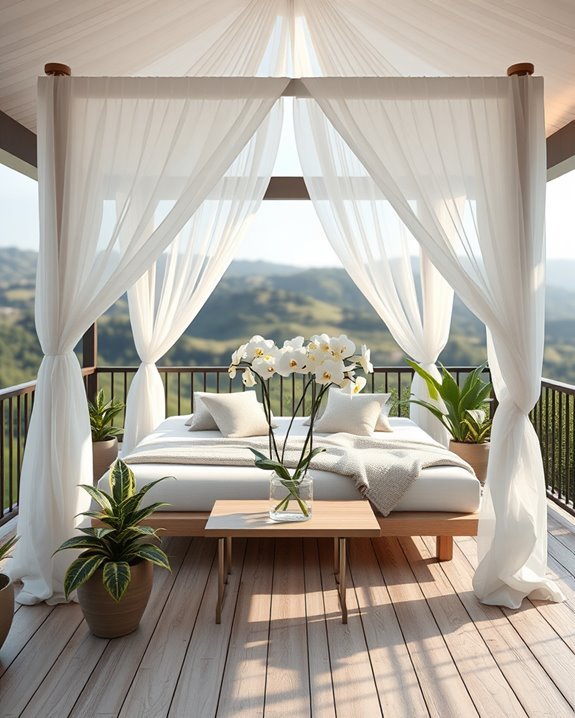 luxury outdoor relaxation retreat