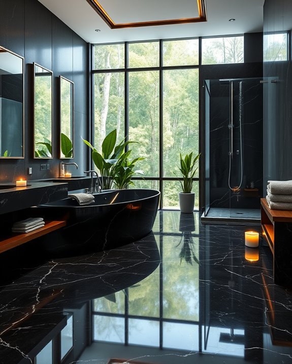 luxury spa bathroom design