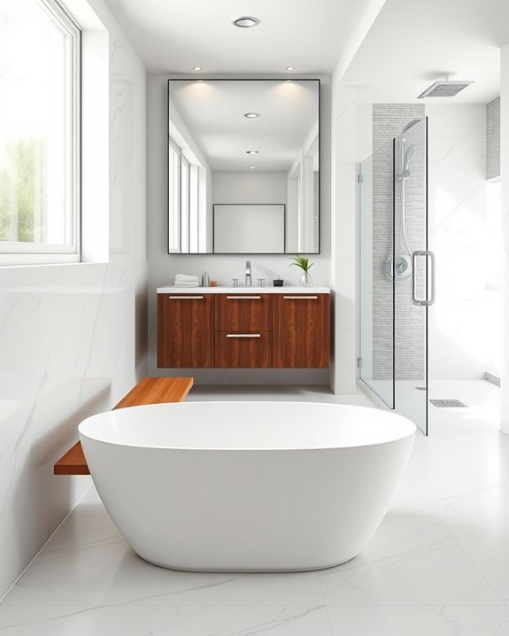 luxury sustainable bathroom materials