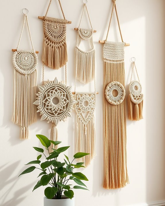 macram wall hangings decor