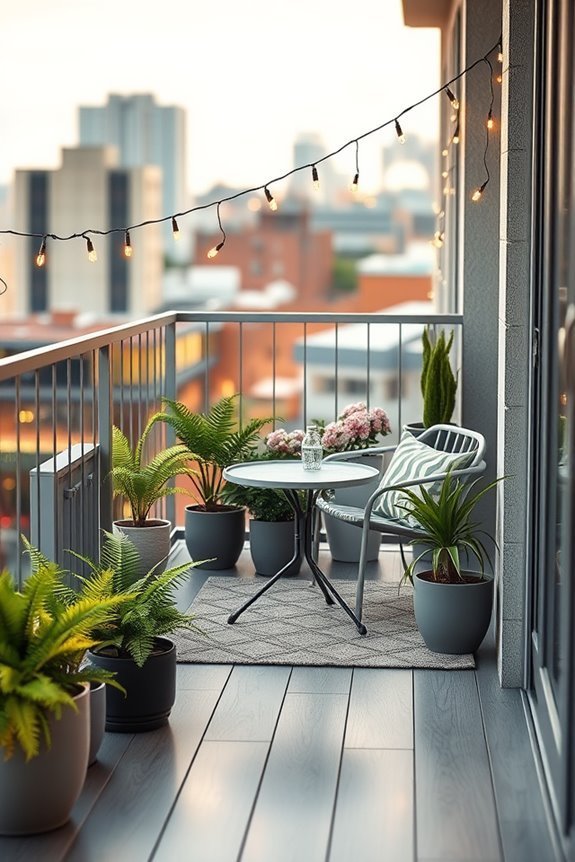 magical balcony lighting transformation