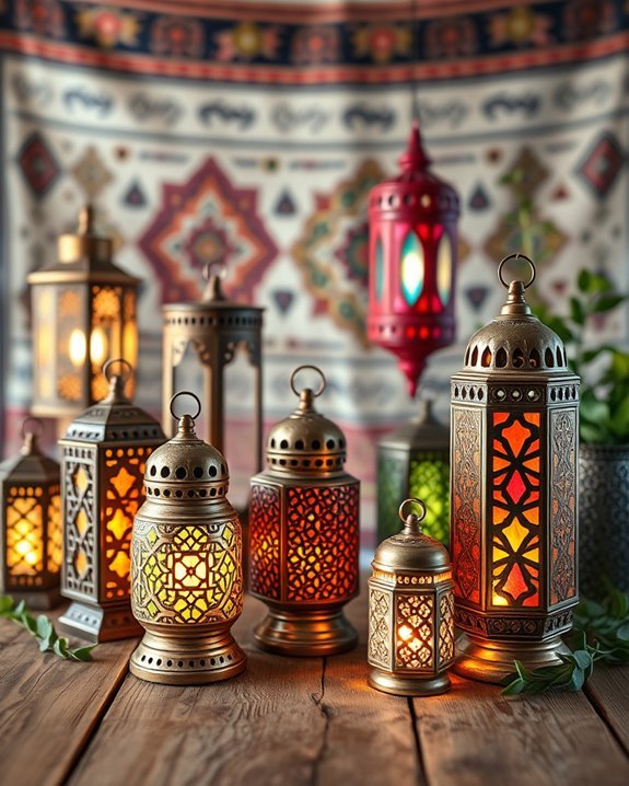 magical boho lantern decor
