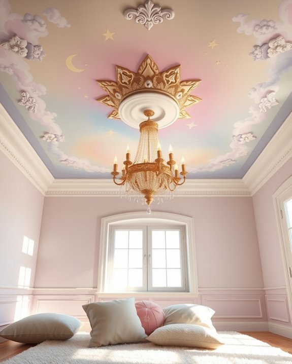 magical castle ceiling design