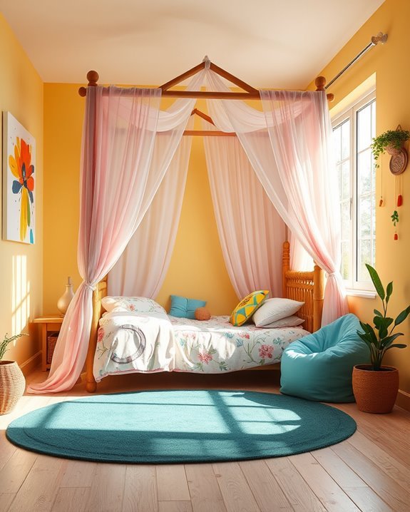 magical expressive canopy beds
