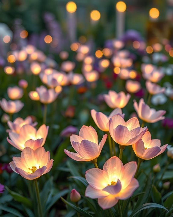 magical floral evening ambiance