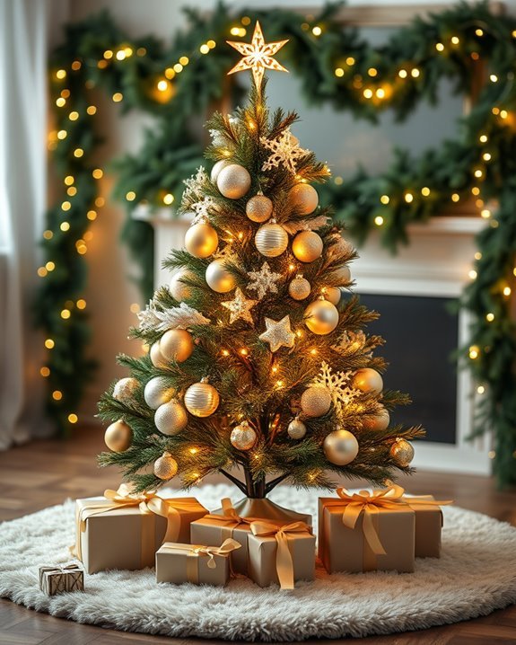 magical holiday tree display