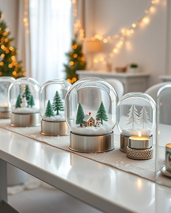 magical snow globe decorations