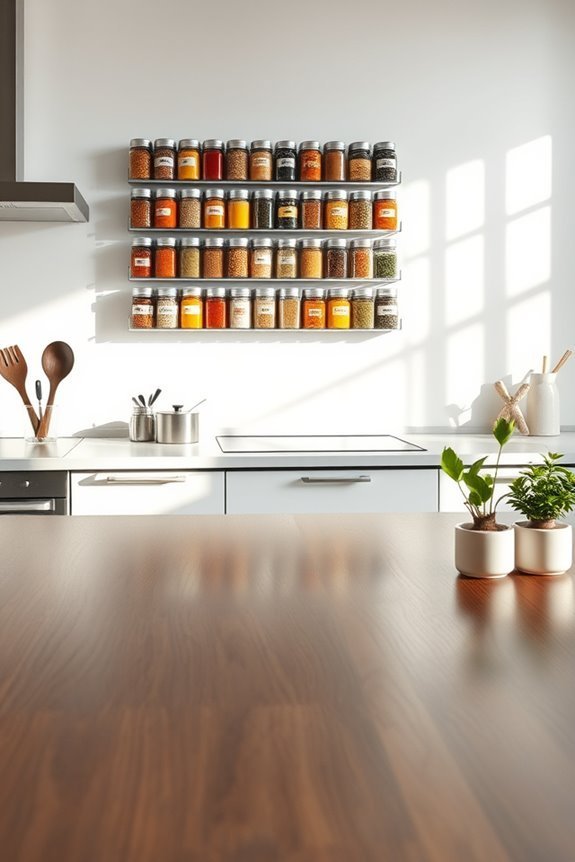 magnetic spice organization decor