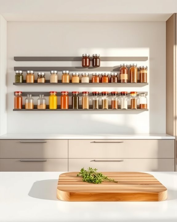 magnetic spice storage solution
