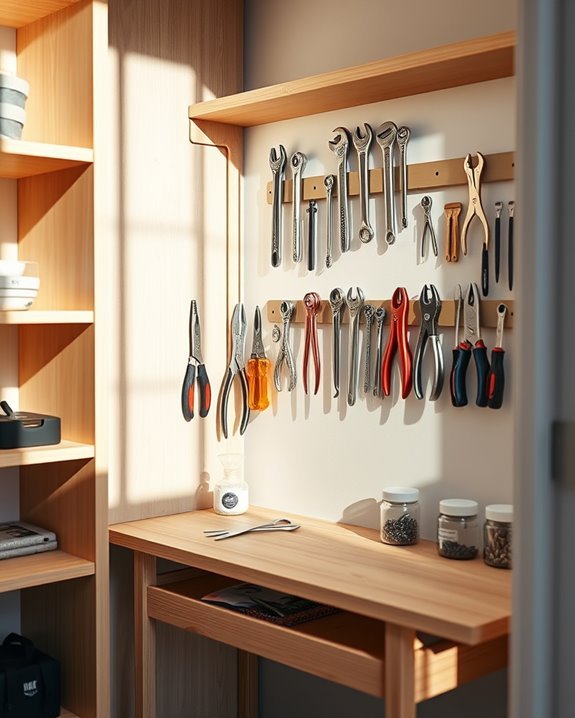 magnetic strips for tools