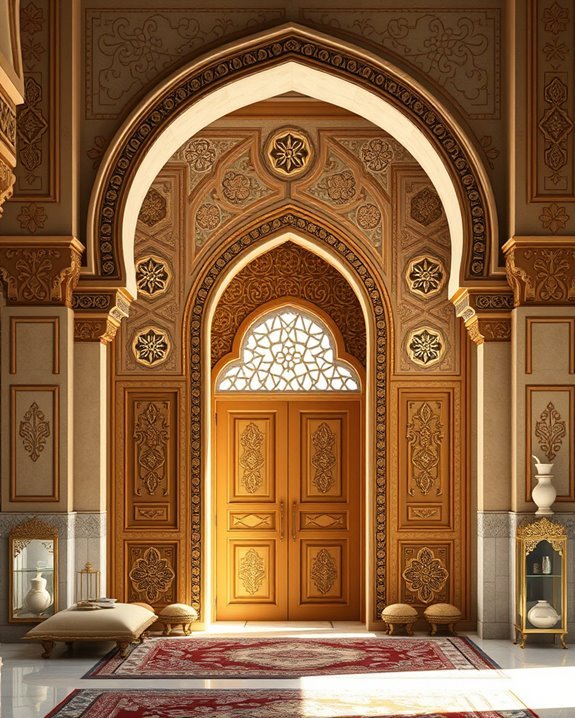 majestic arched doorways elegance