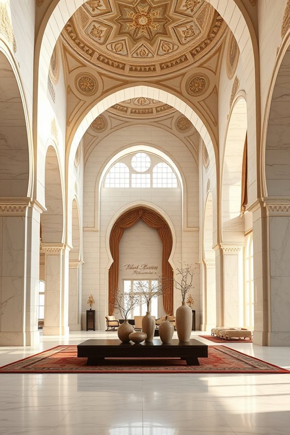 majestic arches enhance elegance