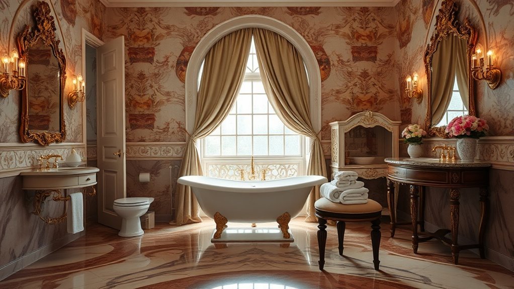 majestic royal castle bathrooms