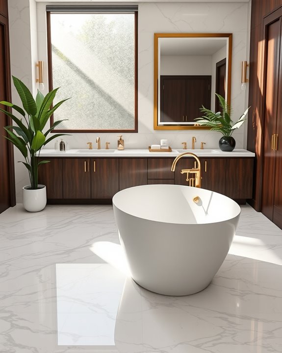 marble and gold elegance