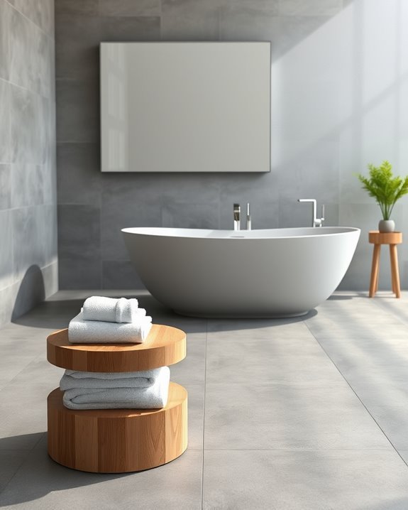 matte tiles create calm