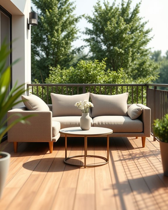 maximize balcony functionality effortlessly