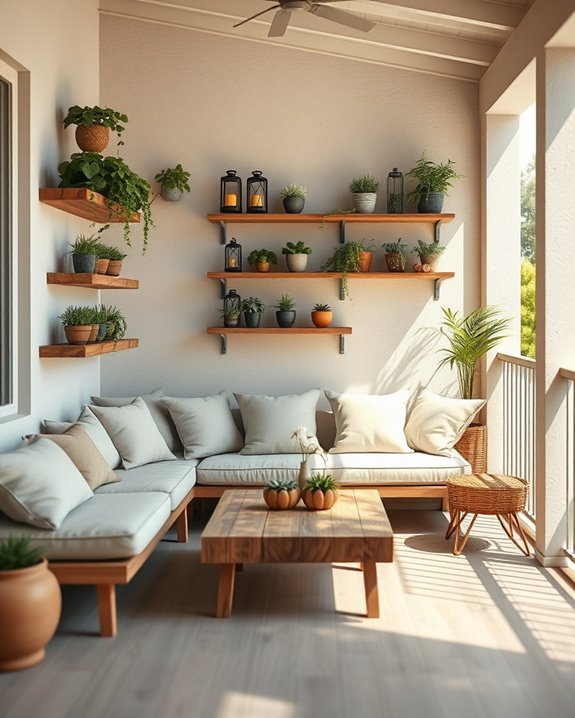 maximize balcony space creatively