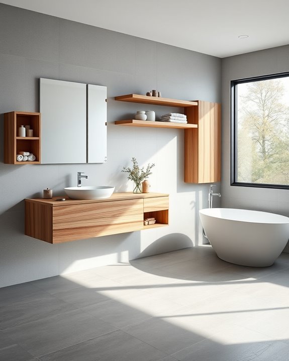 maximize bathroom storage solutions