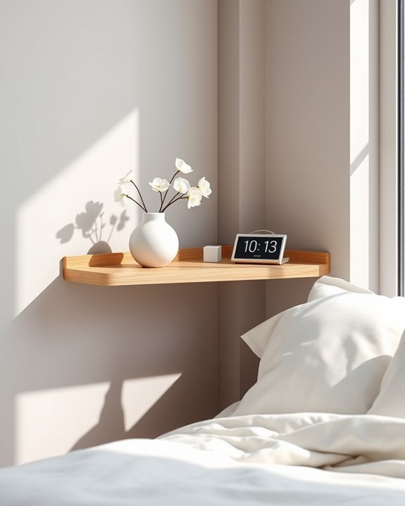 maximize bedroom corner space