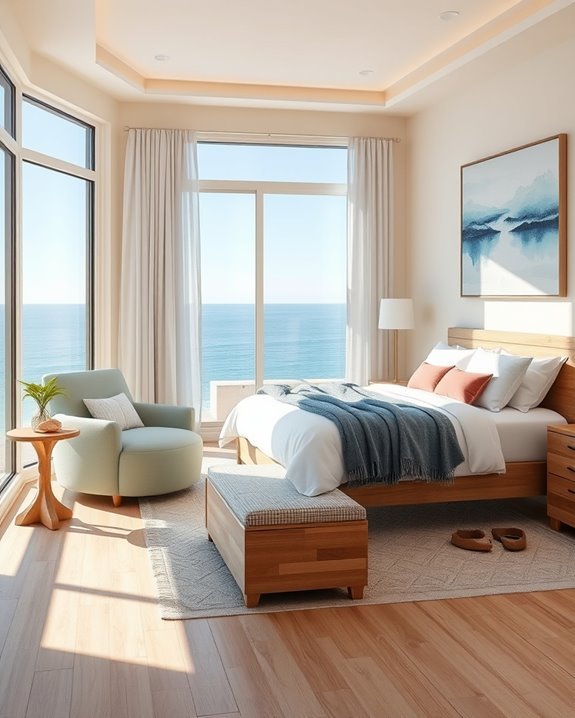 maximize bedroom functionality stylishly