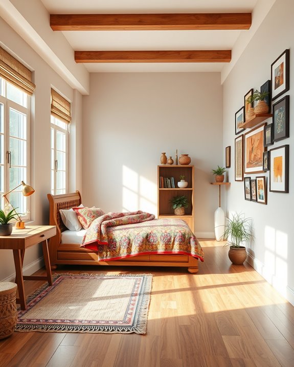 maximize bedroom space creatively
