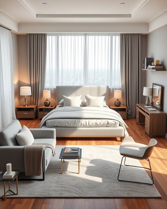maximize bedroom space efficiently