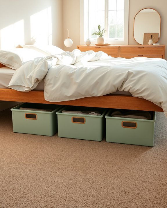 maximize bedroom storage efficiently