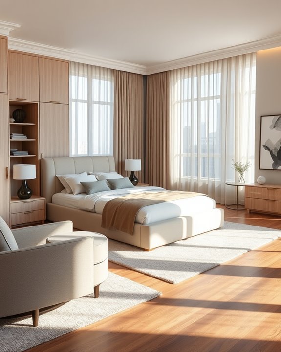 maximize bedroom storage solutions