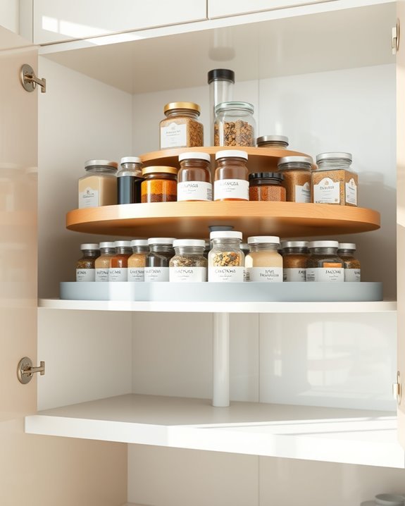 maximize cabinet storage efficiency