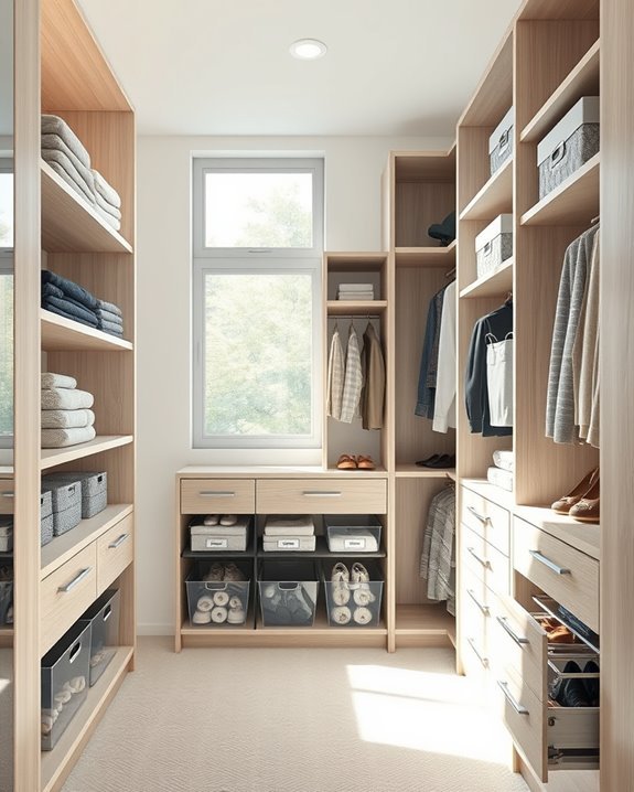 maximize closet organization efficiency