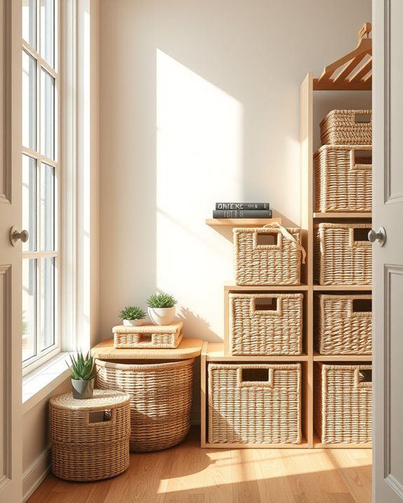 maximize closet space efficiently