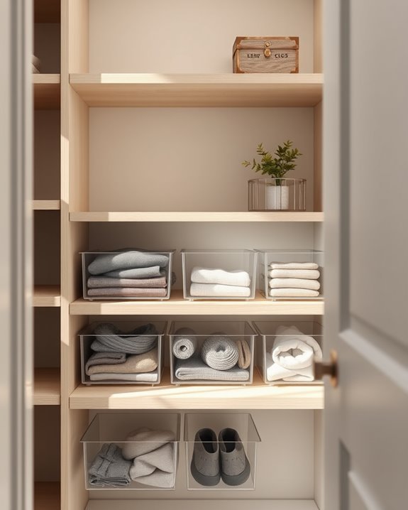 maximize closet storage space