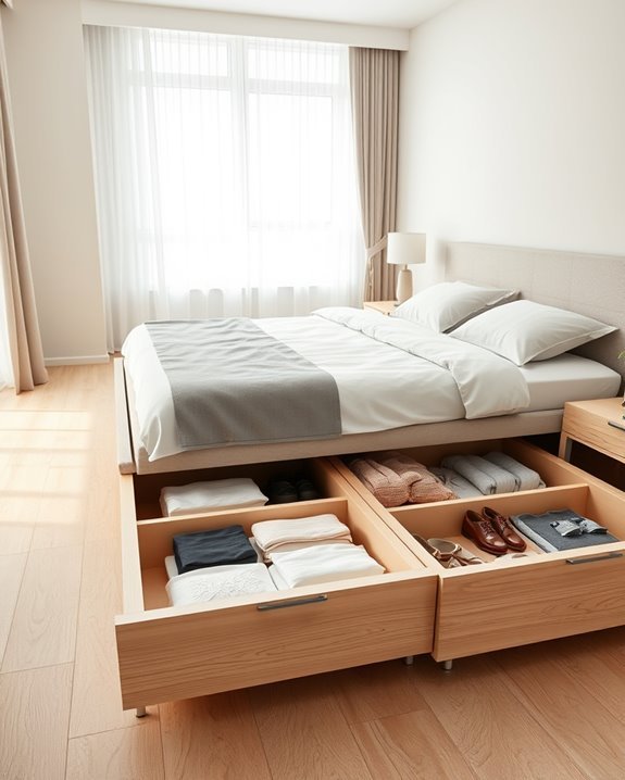 maximize condo storage space