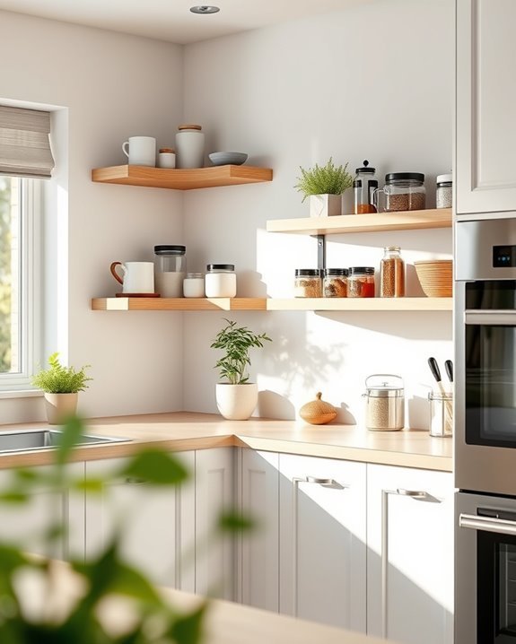 maximize corner storage space