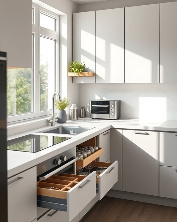 maximize kitchen storage efficiency