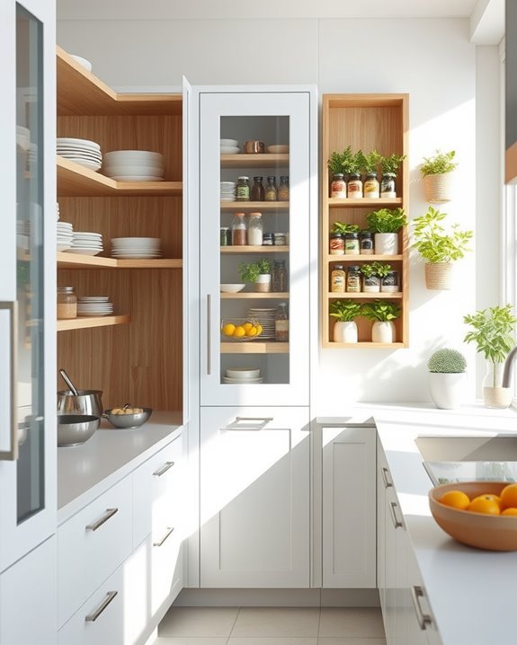 maximize kitchen storage vertically