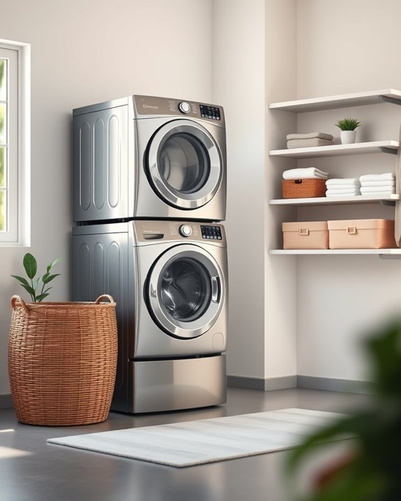 maximize laundry space efficiently