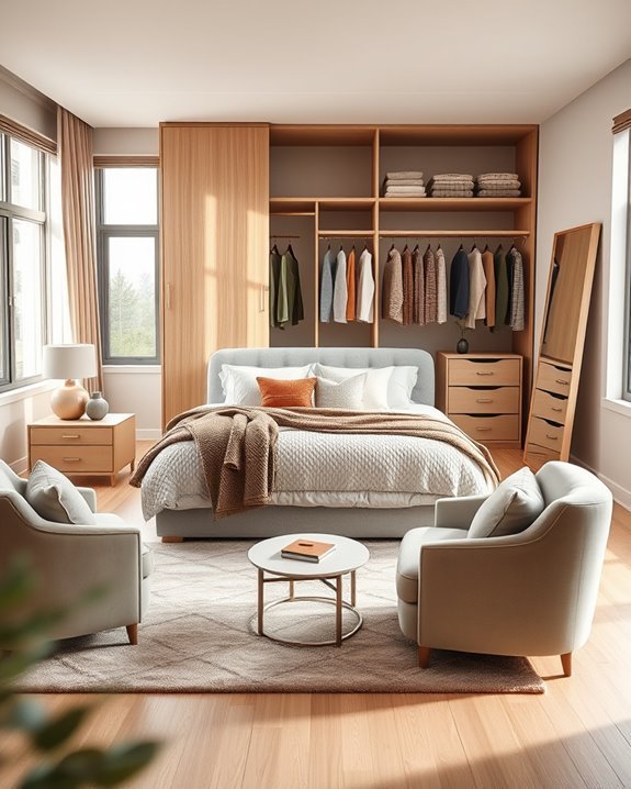 maximize shared closet organization