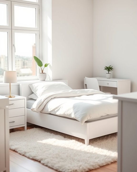 maximize small bedroom functionality
