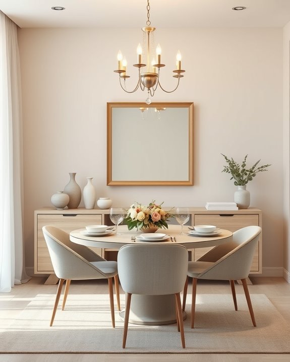 maximize small dining spaces