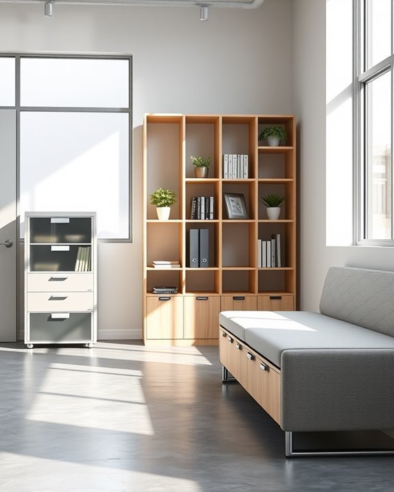 maximize space minimize clutter