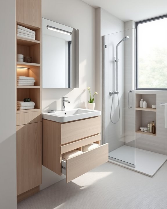 maximize space with cabinetry
