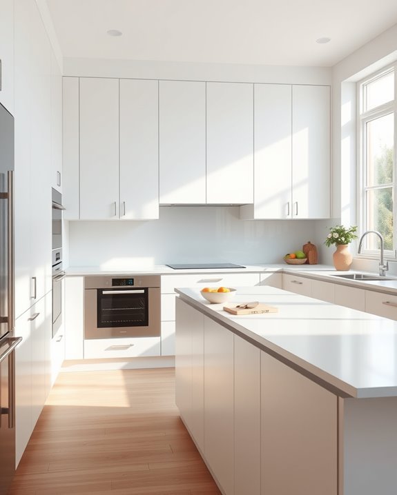 maximize space with cabinets