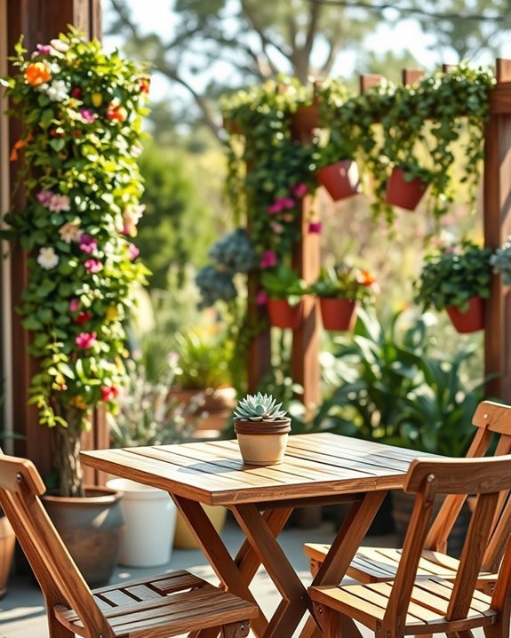maximize space with greenery