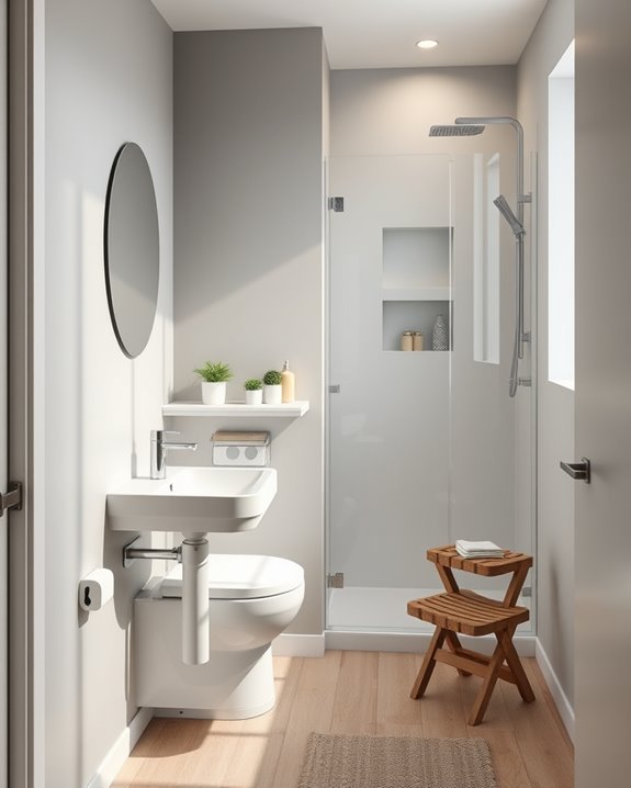 maximize space with versatile fixtures