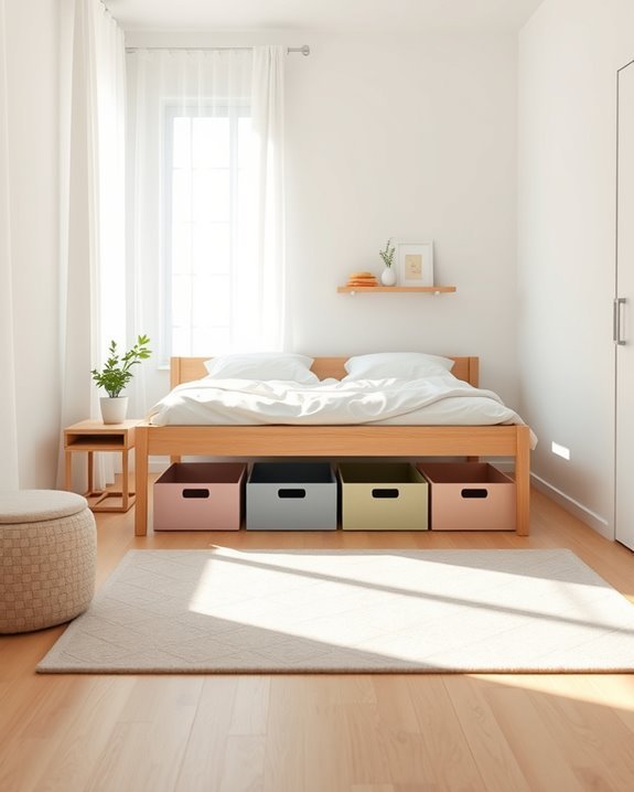 maximize under bed storage