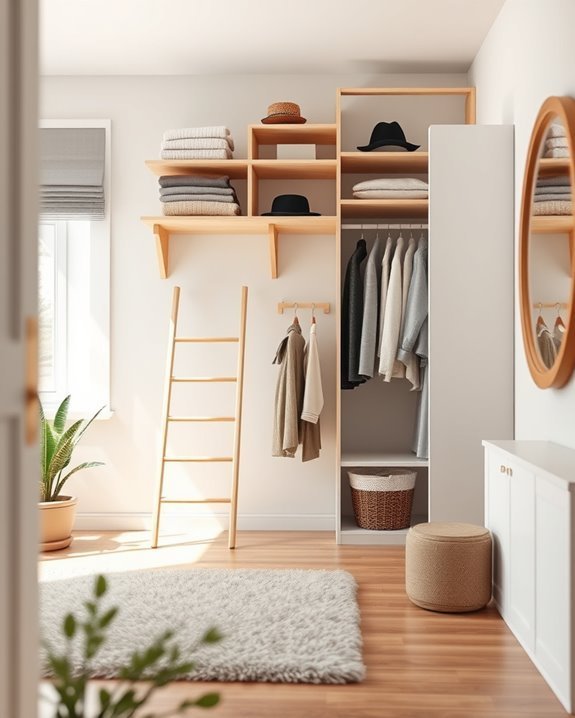 maximize vertical storage space