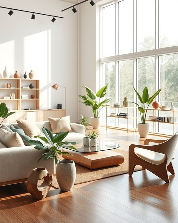 maximizing showroom natural light